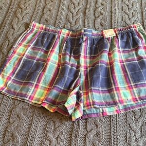 New 2X Women’s Plaid Boxers